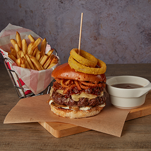 BIG AF FRENCH DIP BURGER