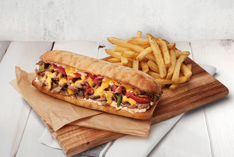 PHILLY CHEESESTEAK SANDWICH