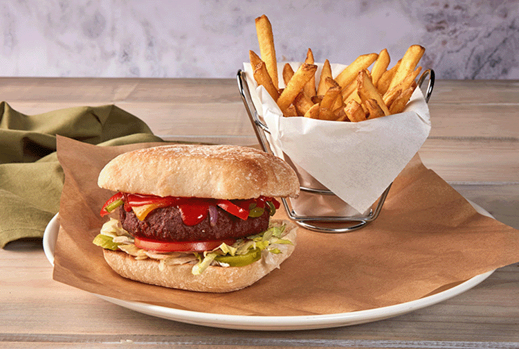 VEGETARIAN BURGER HEURA&reg;