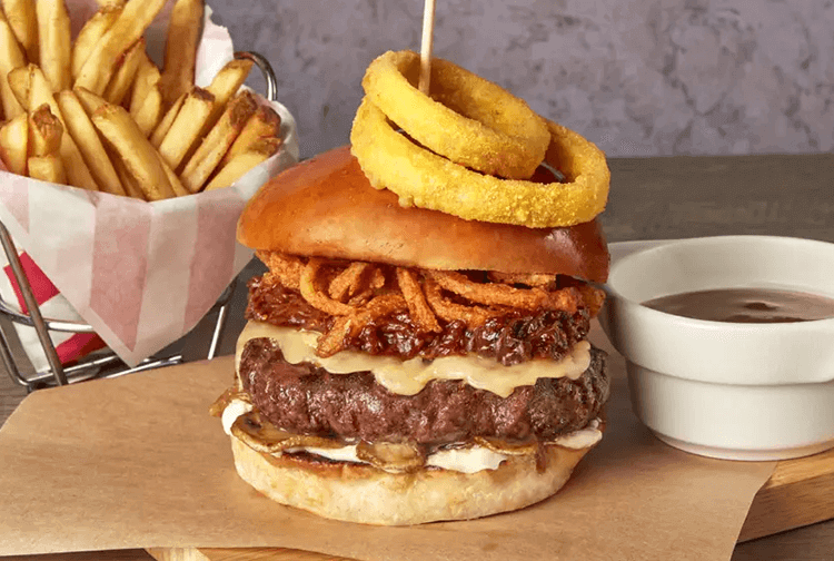 BIG AF FRENCH DIP BURGER